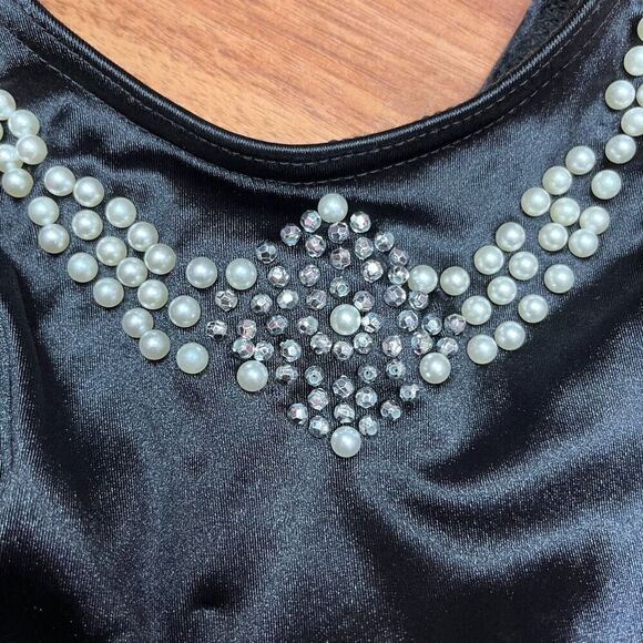 A Wish Come True Kids Girls 23061  Moon River Fit & Flare Dress Black Size XSC - Picture 5 of 9